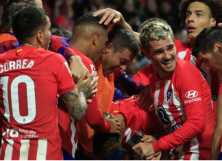 Griezmann scores in comeback Atlético win, Rakitic salvages draw for Sevilla