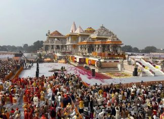 Millions of Indians celebrate a new temple. For Modi, it is a triumph of his Hindu-first politics