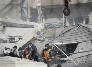 An Israeli airstrike on the Syrian capital killed at least 5 Iranian advisers, officials say