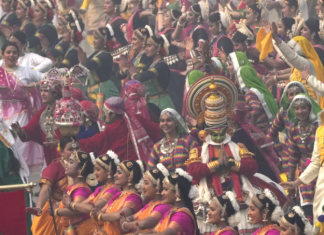 Indians rejoice in colorful Republic Day parade with the French president as chief guest