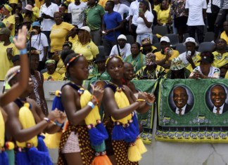 South Africa’s ruling party marks its 112th anniversary ahead of a tough election year