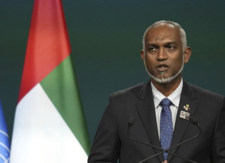Maldives leader demands removal of Indian military from the archipelago by mid-March amid spat