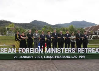 South China Sea tensions and Myanmar violence top agenda for Southeast Asian envoys meeting in Laos