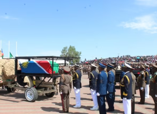 Namibian President Hage Geingob laid to rest at Heroes’ Acre cemetery after state funeral