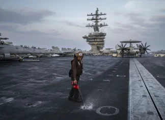On the USS Eisenhower, 4 months of combat at sea facing Houthi missiles and a new sea threat