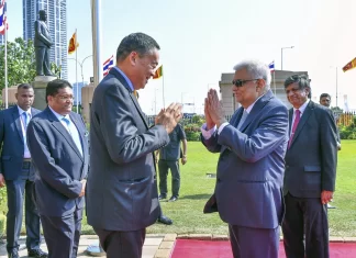 Debt-stricken Sri Lanka signs a free trade pact with Thailand