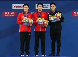 China wins 2 more diving golds in another dominant performance on world stage