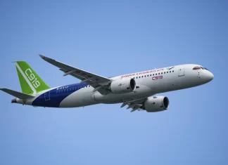 China’s homegrown C919 jet in spotlight at Singapore air show, but not quite ready to compete