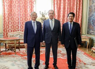 Foreign Minister Sergey Lavrov’s meeting with SCO Secretary-General Zhang Ming and Special Representative of the Chinese Government on Eurasian Affairs Li Hui
