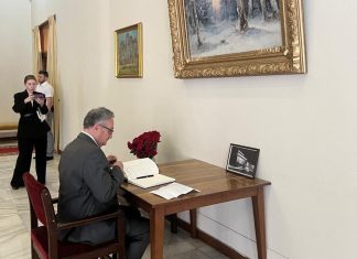 Foreign Secretary Pakistan visits Russian embassy Islamabad to condole Moscow terror attack