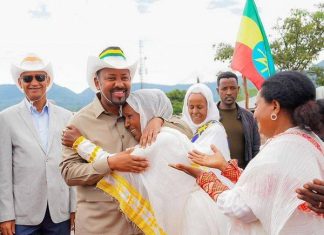 Prime Minister Ethiopia Abiy Ahmed Visits West Omo Zone of Country