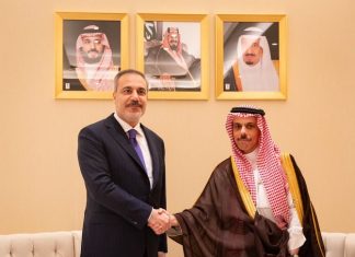 Saudi FM discusses two-state solution with French, Turkish counterparts
