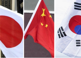 South Korea plans 3-way summit with Japan, China in May