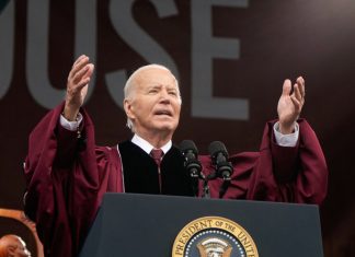 Biden tells Morehouse graduates that scenes in Gaza from the Israel-Hamas war break his heart, too