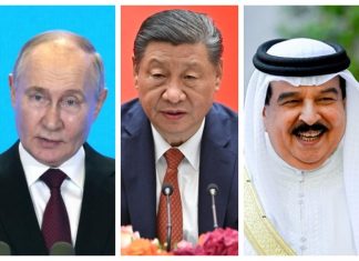 Bahrain’s king to visit Russia and China