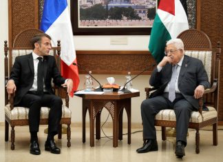 French PM Macron urges Abbas to ‘reform’ Palestinian Authority with ‘prospect of recognition’