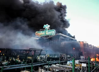 The Russian attack on a hypermarket in Kharkiv already leaves 12 dead