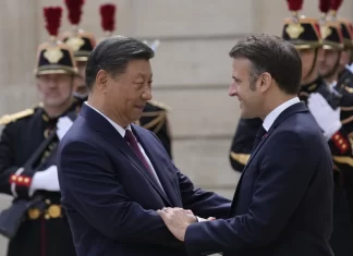Macron sets trade and Ukraine as top priority as China’s Xi Jinping pays a state visit to France