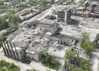 Drone footage shows devastation in Ukraine’s strategic eastern city of Chasiv Yar as Russians near