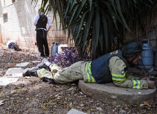 Hezbollah fires rockets at Israel after fighter killed