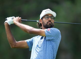 Bhatia grabs PGA Detroit lead with fabulous finish
