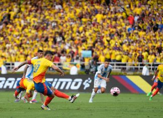 Colombia down Argentina, Brazil stunned in World Cup qualifiers