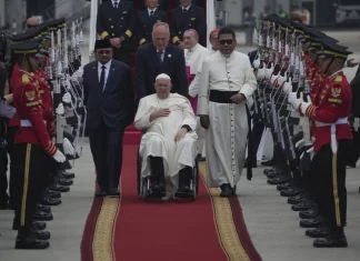 Pope opens Asia odyssey with stop in Indonesia to rally Catholics, hail religious freedom tradition