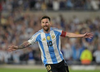 Vintage Messi nets hat trick as Argentina hit Bolivia for six
