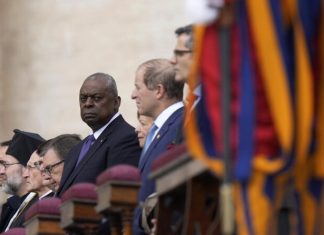 As US election looms, Pentagon chief visits Ukraine in show of support