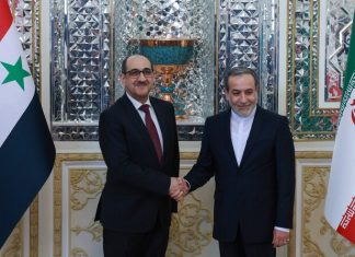 Syrian top diplomat arrives in Tehran for talks