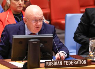 Russia’s UN envoy accuses Ukraine of aiding militants in Syria