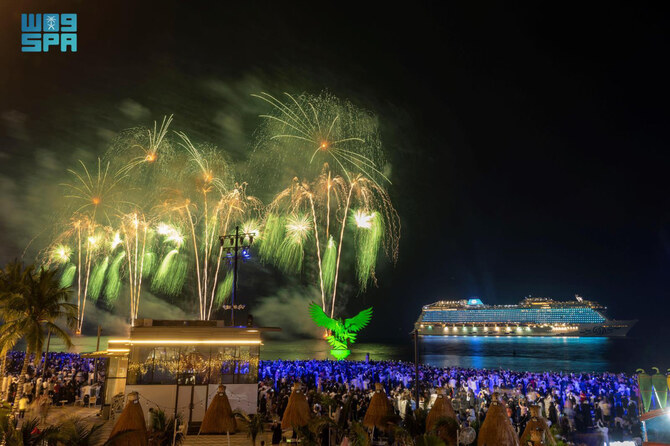 ع / رياضي / الألعاب النارية في جدة تج