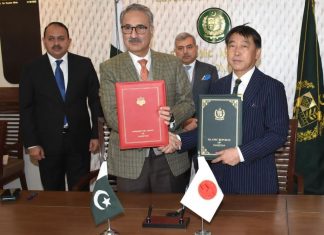 Japan provides 1.503 billion JPY for Child Health Equipment in Flood-Affected Areas in Khyber Pakhtunkhwa and 2.831 billion JPY for The Project for Flood Management Enhancement in the Indus Basin