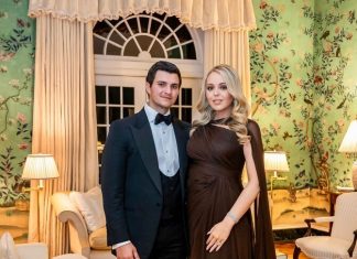 Tiffany Trump stuns in Zuhair Murad gown during inauguration week