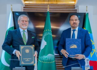Ethiopia, Pakistan Sign MoU to Hold Political Consultaion