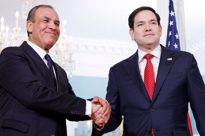 Secretary Of State Marco Rubio Meets With Visiting Egyptian Foreign Minister Badr Abdelatty At The State Department