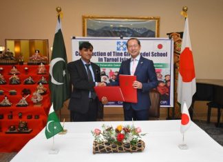 The Government of Japan provides grant assistance to an NGO for development project in Pakistan