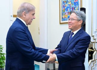 Chinese ambassador to Pakistan Jiang Zaidong calls on Prime Minister Shehbaz Sharif, discuss Progress on security and counter-terrorism cooperation between both countries