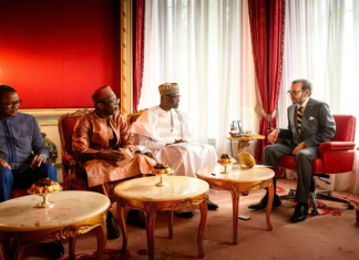 King Mohammed VI Receives Sahel Alliance Foreign Ministers in Rabat
