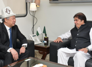 Kyrgyzstan Ambassador Holds Meeting with Railways Minister Hanif Abbasi to Explore Strengthened Collaboration