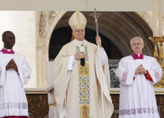 Pope Leo gives inauguration Mass attended by world figures