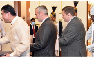 President Zardari Calls for Stronger Trade, Economic & Cultural Ties with Thailand, Philippines, Slovenia, Serbia, Burkina Faso, Zambia & Latvia