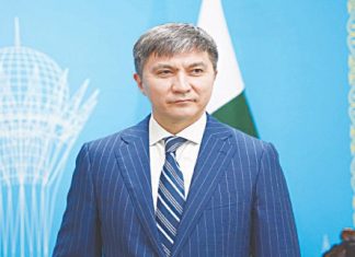 Kazakhstan’s Ambassador to Pakistan, Yerzhan Kistafin, Discusses Bilateral Cooperation in Rail Transport with Minister Muhammad Hanif Abbasi