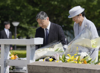 Emperor renews peace hope in Hiroshima for 80th anniv. of war’s end