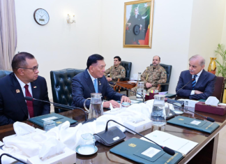 Indonesia-Pakistan Defense Ties Strengthen as Minister Syafrie Samsudin Meets Prime Minister Shehbaz Sharif