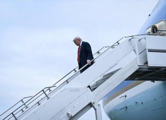 Trump arrives in Scotland for golf and bilateral talks as EU trade deal nears