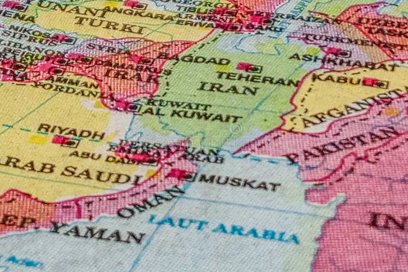 colored-map-middle-east-west-asia-gulf-countries-focus-iran-saudi-arabia-surrounding-areas-colored-map-388623890