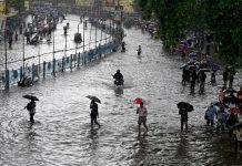 At least 12 dead as record rain floods India’s Kolkata