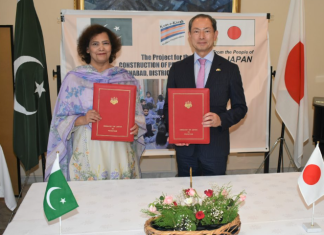 Government of Japan Supports Local NGOs with Development Grants for Critical Community Projects in Pakistan