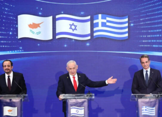 Netanyahu uses summit of Israel, Greece, Cyprus leaders to send warning to Turkey